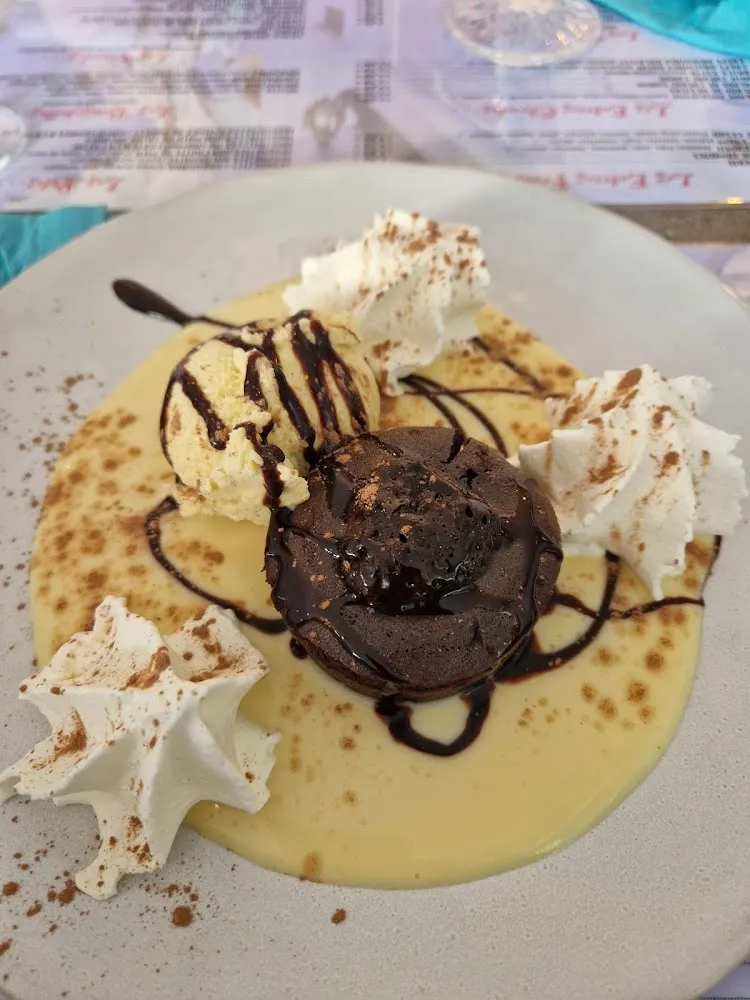 Fondant Chocolat Boule Vanille