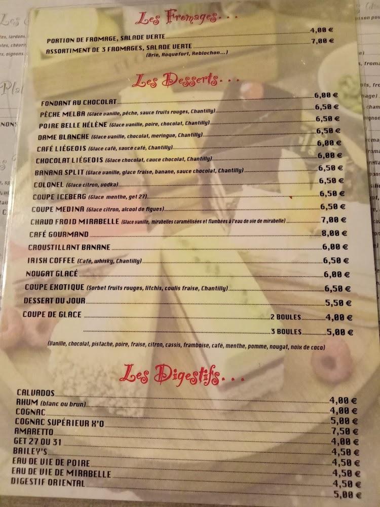 la Médina - Menu Image 4